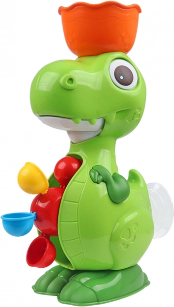 Sæt med badelegetøj Dino med mølle