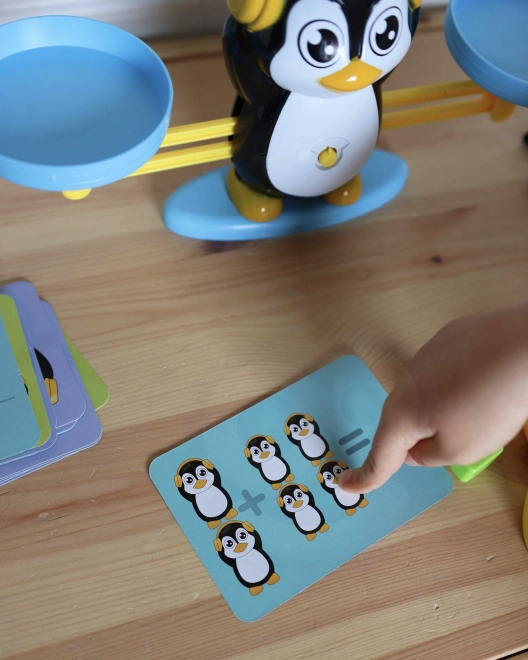 Woopie balancevægte med pingviner til læring af matematik