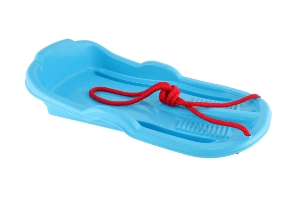 Plastik Slæder med Snor til Vinter Sjov