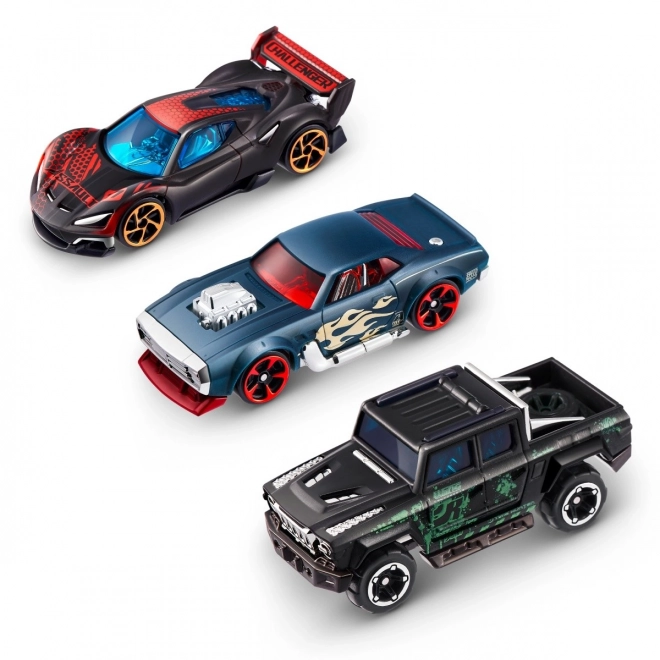 ZURU Metal Machines - Pakke med 3 biler der skifter farve