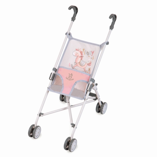 DeCuevas 90086 Sammenklappelig dukkevogn golfvogn FUNNY 2023 - 56 cm