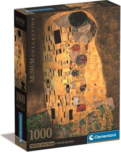 Puslespil 1000 brikker Compact Museum Il Bacio