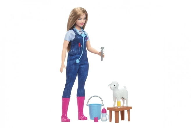 Barbie karriere - dyrlæge på gården