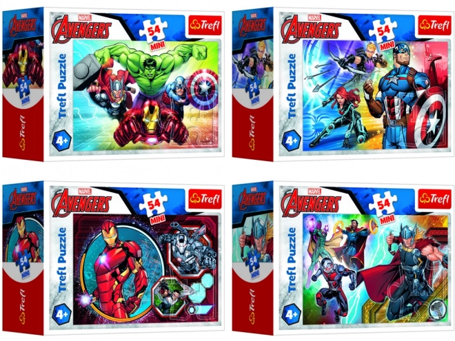 Minipuslespil Avengers 54 brikker