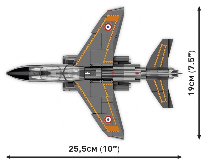 Væbnede Styrker Alpha Jet - Byggesæt 364 dele