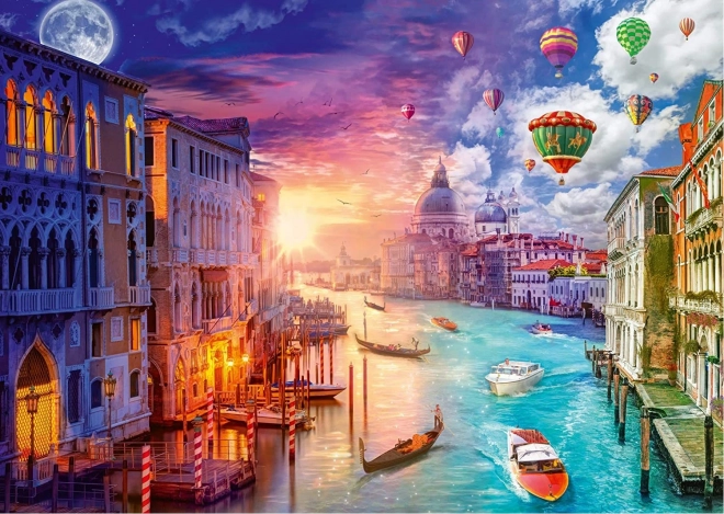 Puslespil Dag og nat: Venedig 1000 brikker