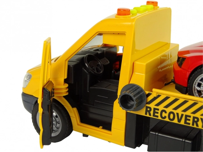 Transport Truck Lastbil Rampe Assist Lyde Lys