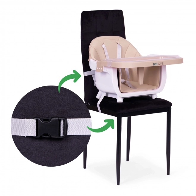 Børnespisestol 2-i-1 fra ECOTOYS