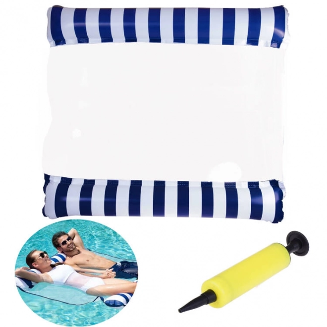 Oppustelig vandgynge net til pool og strand