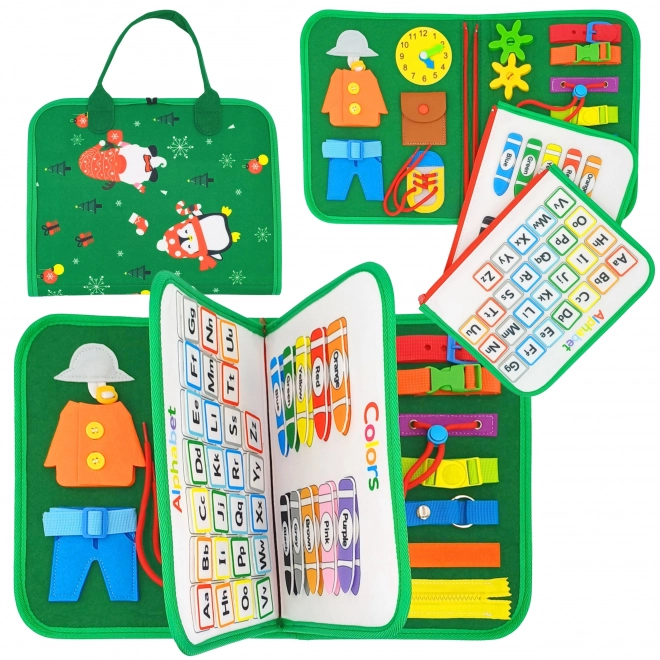 Pædagogisk bog-kuffert Montessori - Juleudgave