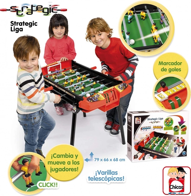 Børnebordfodbold Chicos Strategic Liga