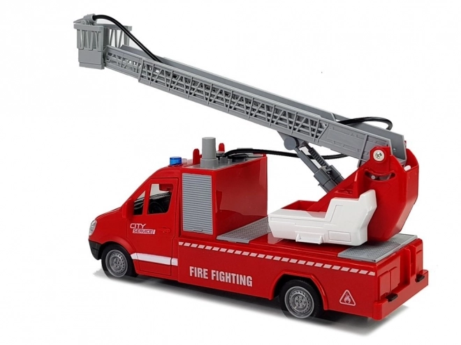 Brandbil med friktionsdrev 1:16