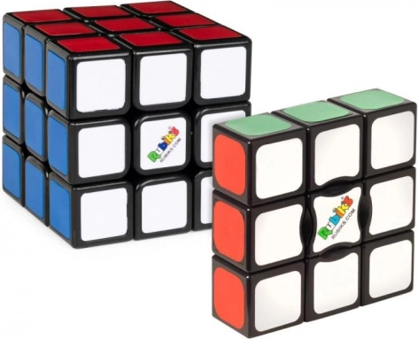 Rubiks terning startsæt: 3×3 og enkeltlags kant 3×3×1