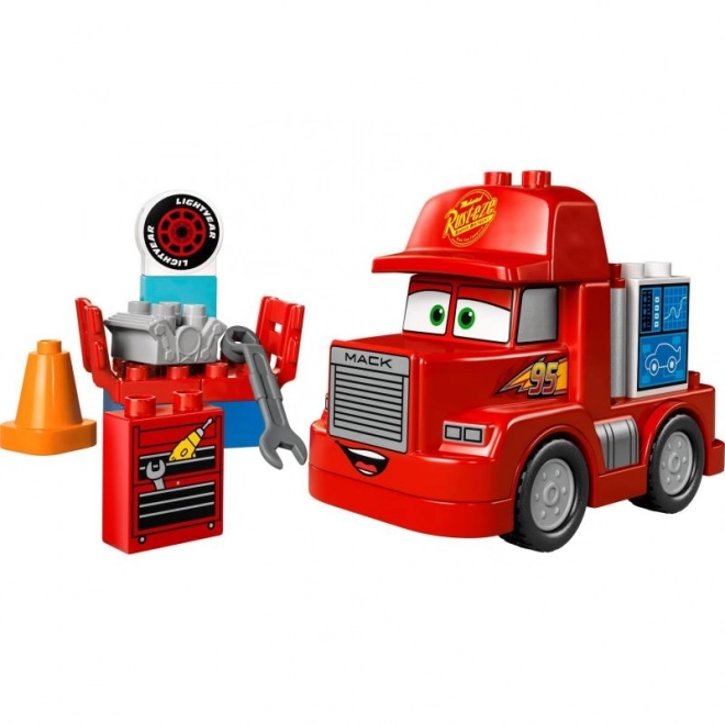 LEGO DUPLO Disney Biler Maniek i kapløbet