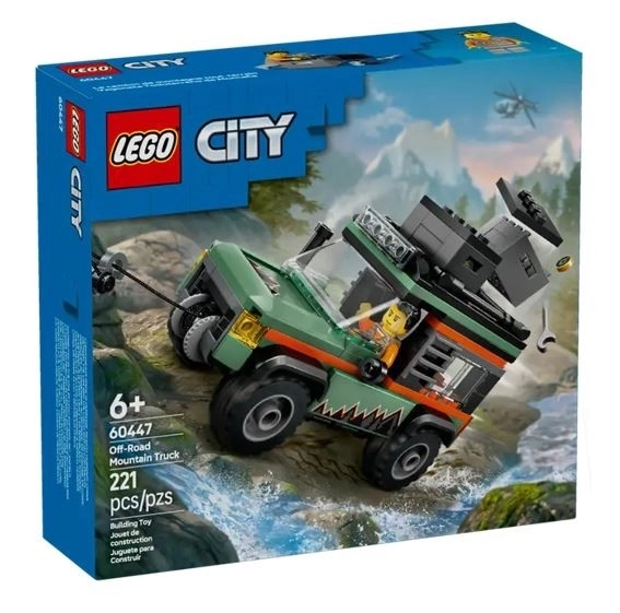 Lego City bjerg terrængående lastbil 4x4
