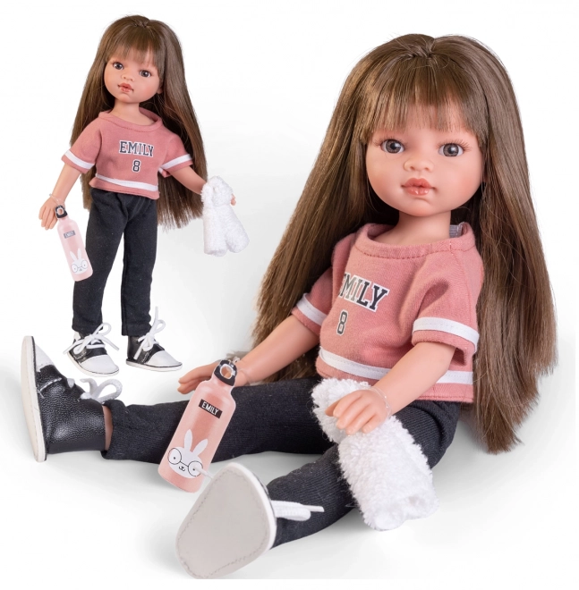 Antonio Juan 25303 EMILY - realistisk dukke med helt vinylkrop - 33 cm