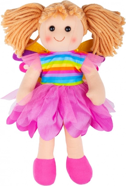 Stofdukke Chloe 34 cm fra Bigjigs Toys