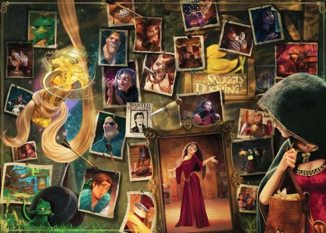 Puslespil 1000 stk Skurken Matka Gothel