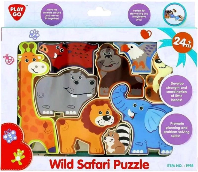 Vildt Safari Puslespil