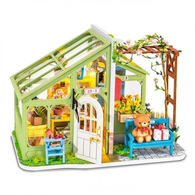 Forårsblomster - DIY Miniaturedukkehus