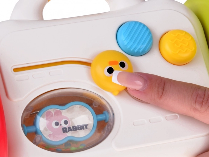 Knapper, skydeelementer og rangle