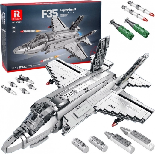 Teknisk byggesæt jagerfly F-35 LIGHTNING II 1600 dele