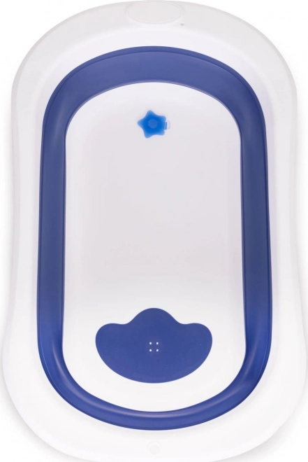 ECOTOYS Foldbar badekar, blå
