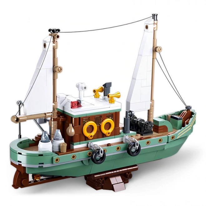 Sluban ModelBricks M38-B1119 Fiskerbåd Ellie