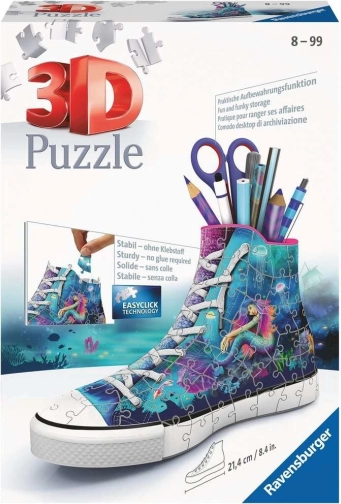 3D puslespil sneakers Magisk havfrue 112 brikker RAVENSBURGER