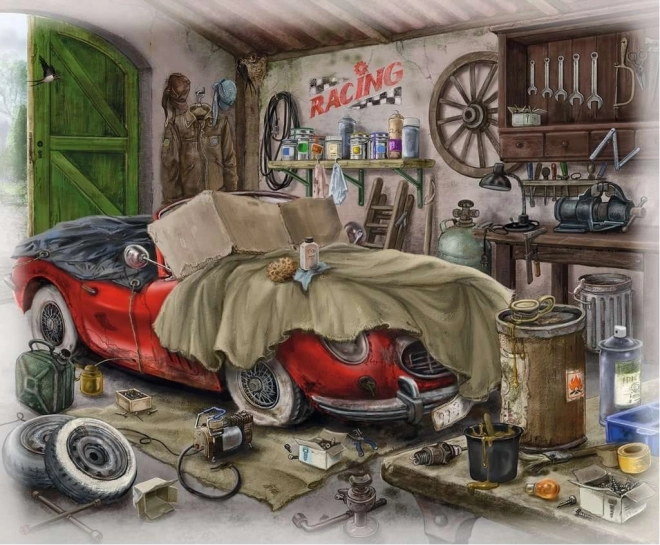 Exit Puslespil: Garage 99 brikker