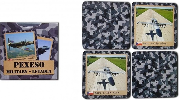Pexeso Retro Militærfly