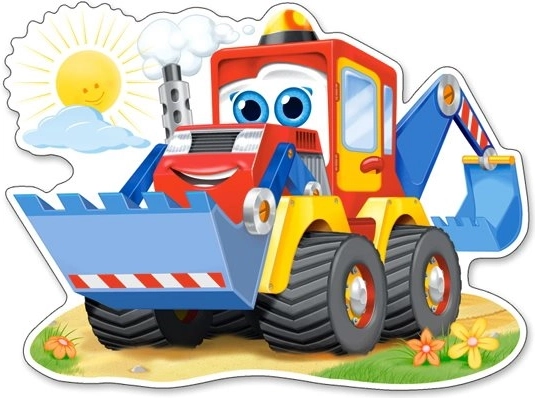 Puslespil 12 brikker Maxi Funny Digger