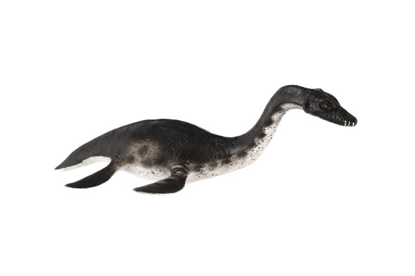 Plesiosaur modelleret i plast 23 cm i pose