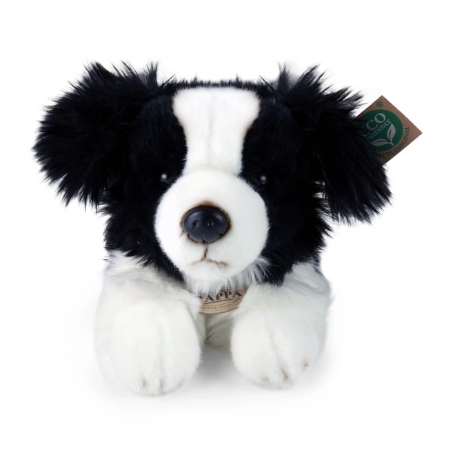 Plys border collie liggende 30 cm ØKO-VENLIG