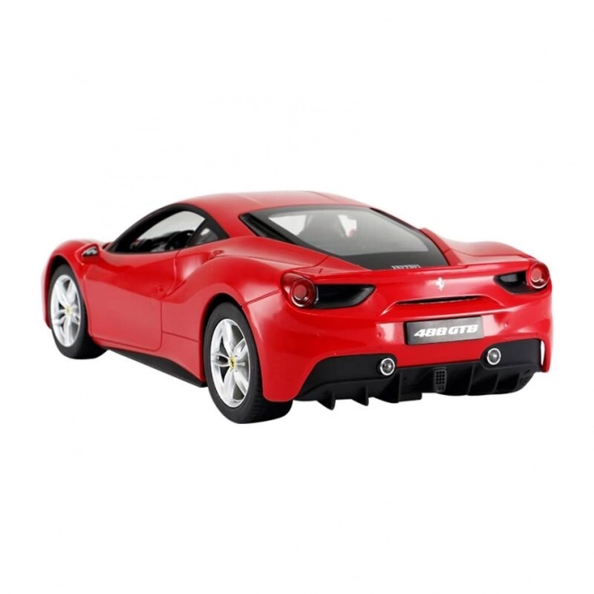 RC bil med fjernbetjening Ferrari 488 GTB rød