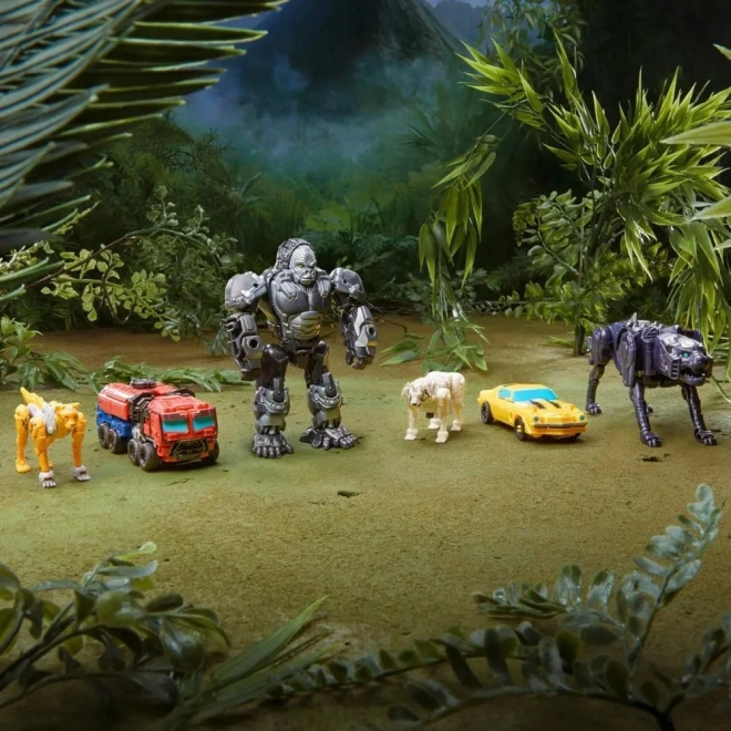 MV7 Battle Changers 2 pakke Optimus Primal figurer