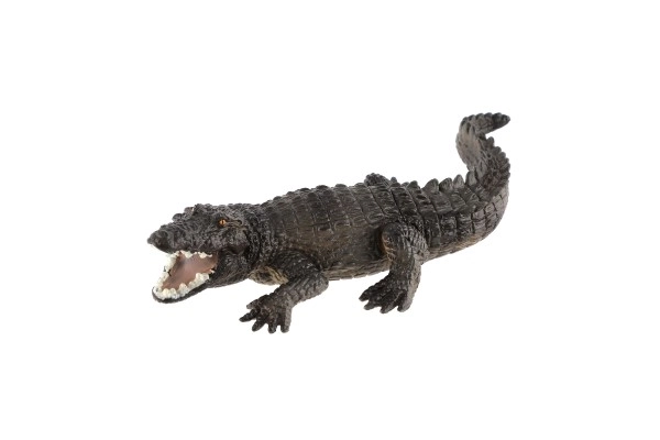 Vestafrikansk krokodille i plast 17 cm i pose
