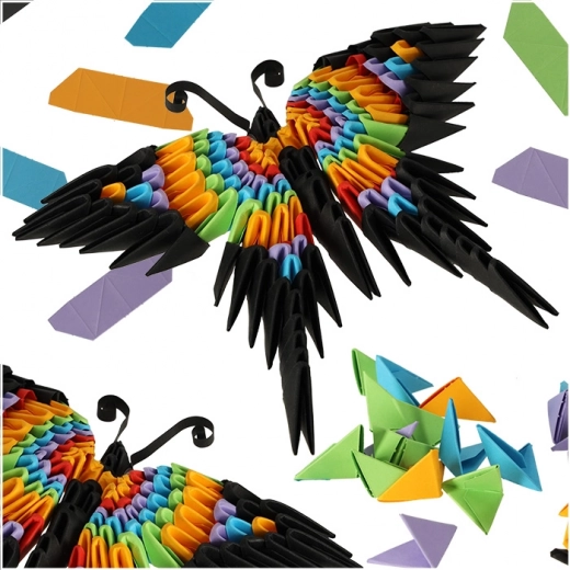 Alexander kreativt sæt Origami 3D sommerfugl