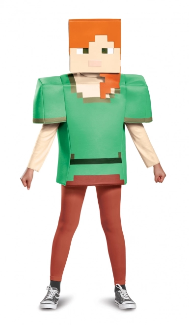 Kostume Alexand fra Minecraft til børn