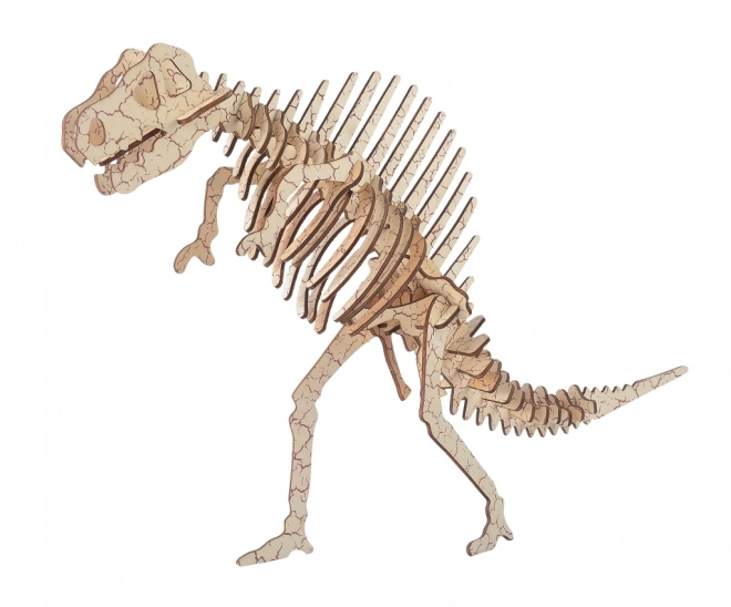 Woodcraft Træ 3D-puslespil Spinosaurus