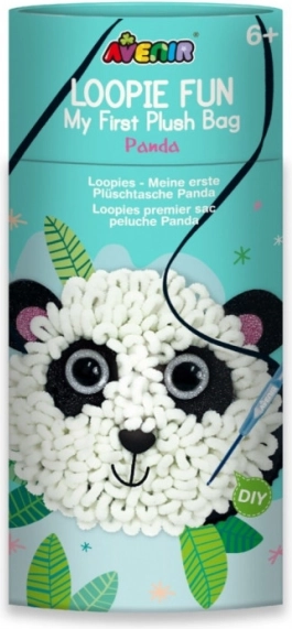 Min første plysbuket – panda