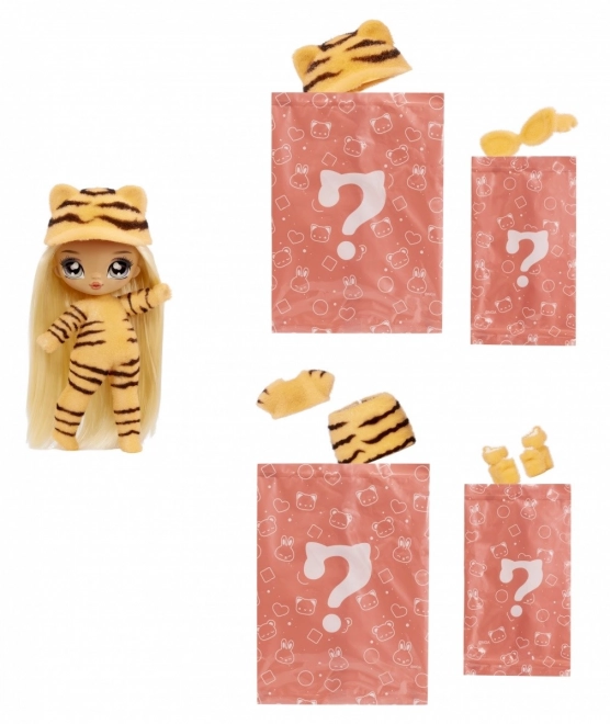 Na! Na! Na! Tiger Pige Dejlig Plysset Overraskelse