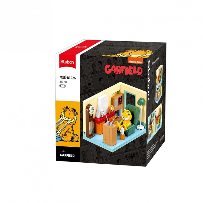 Sluban bygning Garfield i stuen