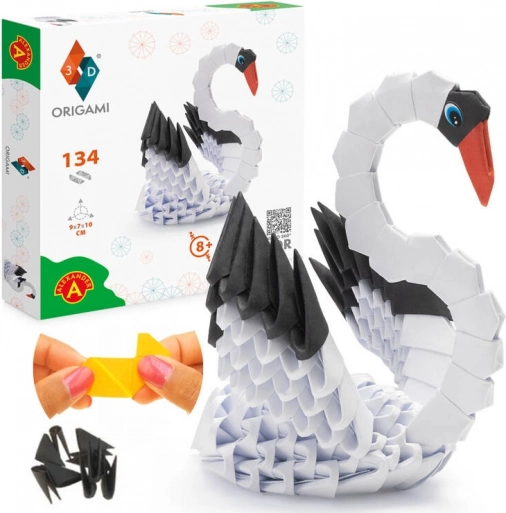 alexander kreativ 3d origami – svane for børn fra 8 år