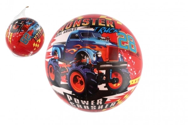 Bold med motiv af monstertruck