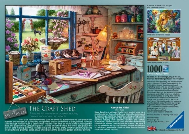 RAVENSBURGER Puslespil Håndværksværksted 1000 brikker