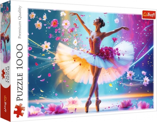 Puslespil 1000 brikker – dansende ballerina Trefl