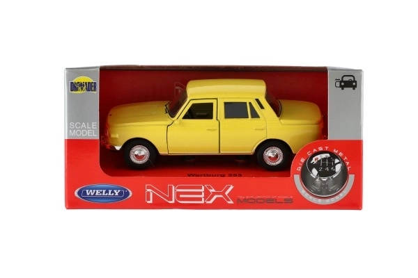 Modelbil Wartburg 353 - metal/plast 12cm