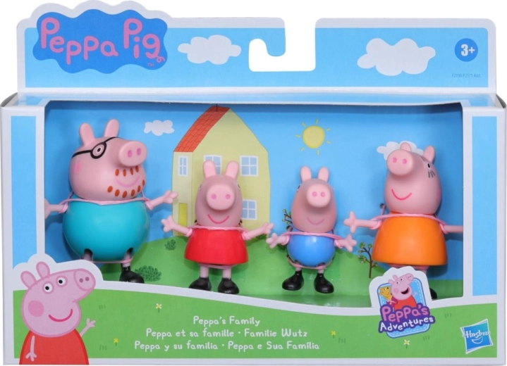 Figurer GRISEN PEPPA – familiesæt 4 stk.
