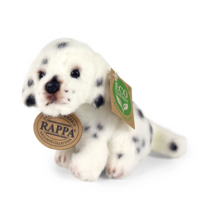 Plys hund med økologisk fyld 11 cm